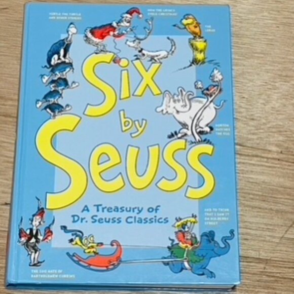 Dr Seuss Book- Six by Dr. Seuss Hardcover Book - Picture 1 of 4